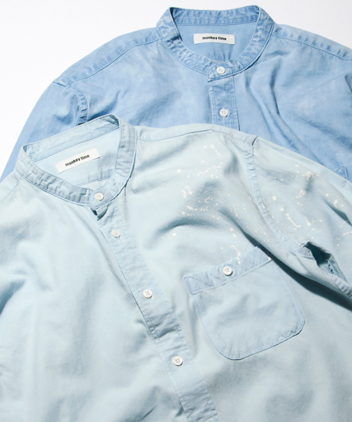 MONKEY TIME（モンキータイム）の「＜monkey time＞ ∴ 4.5oz/DNM BAND L/SHT/シャツ ◆（シャツ/ブラウス・メンズ・その他1/その他2・SMALL/MEDIUM/LARGE）」の13枚目の写真