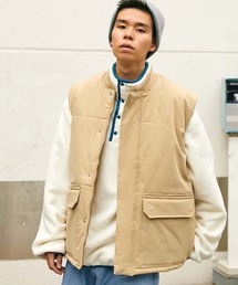 SPOC STORE | 【SPOC STORE】リブカラー中綿ベスト(ダウンベスト)