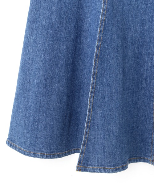 FREE'S MART（フリーズマート）の「【Sシリーズ対応】ハイウエストタックマーメイドデニムスカート（デニムスカート・レディース・グリーン系その他/ブルー系その他/ダークネイビー・SMALL/MEDIUM/X-SMALL）」の18枚目の写真