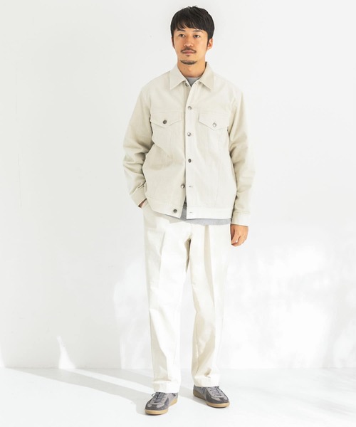 URBAN RESEARCH(アーバンリサーチ)の「『UR TECH』10Wコーデュロイパンツ(その他パンツ・メンズ・ブラウン/ホワイト系その他/グリーン・LARGE/SMALL/MEDIUM)」の4枚目の写真