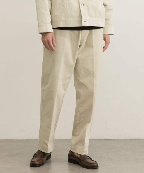 URBAN RESEARCH(アーバンリサーチ)の「『UR TECH』10Wコーデュロイパンツ(その他パンツ・メンズ・ブラウン/ホワイト系その他/グリーン・LARGE/SMALL/MEDIUM)」の5枚目の写真