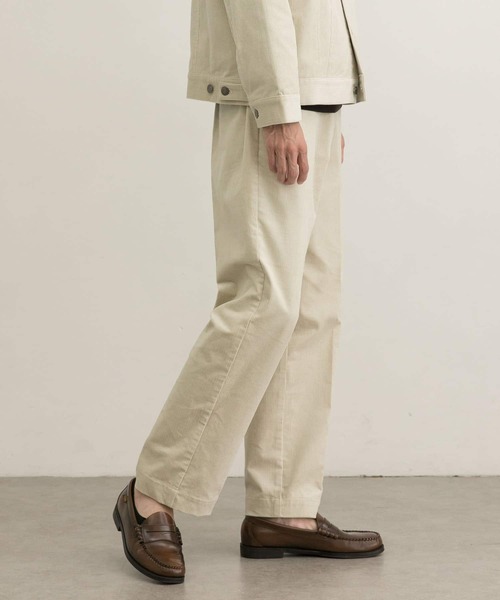 URBAN RESEARCH(アーバンリサーチ)の「『UR TECH』10Wコーデュロイパンツ(その他パンツ・メンズ・ブラウン/ホワイト系その他/グリーン・LARGE/SMALL/MEDIUM)」の7枚目の写真