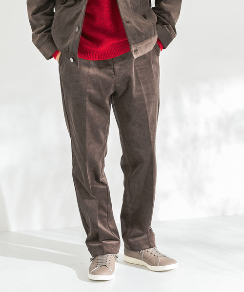 URBAN RESEARCH(アーバンリサーチ)の「『UR TECH』10Wコーデュロイパンツ(その他パンツ・メンズ・ブラウン/ホワイト系その他/グリーン・LARGE/SMALL/MEDIUM)」の10枚目の写真