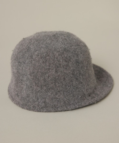 Cheek（チーク）の「ウールジョッキーキャップ（キャップ・レディース・ブラック/グレー・FREE）」の8枚目の写真