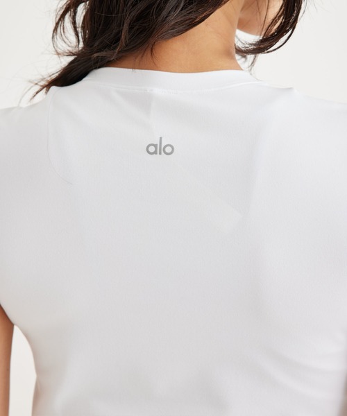 Alo Yoga（アロヨガ）の「【alo】ALOSOFT FINESSE TEE アロソフト