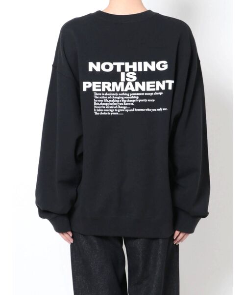 RUSSELL（ラッセル）の「ルーズプリントワイドプルオーバー（スウェット・レディース・ブラック/ネイビー/ホワイト・FREE）」の16枚目の写真