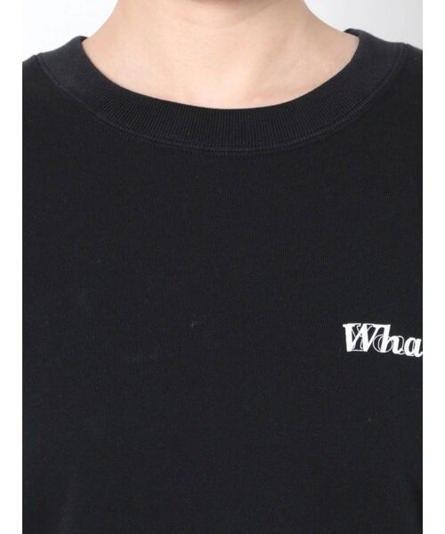 RUSSELL（ラッセル）の「ルーズプリントワイドプルオーバー（スウェット・レディース・ブラック/ネイビー/ホワイト・FREE）」の17枚目の写真