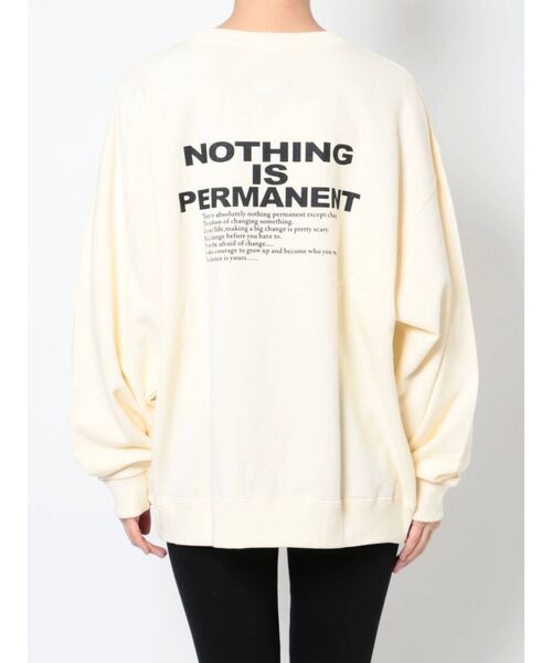 RUSSELL（ラッセル）の「ルーズプリントワイドプルオーバー（スウェット・レディース・ブラック/ネイビー/ホワイト・FREE）」の20枚目の写真