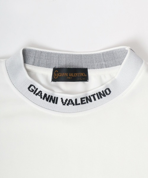 GIANNI VALENTINO（ジャンニヴァレンチノ）の「GIANNI VALENTINO/ジャン二バレンチノ ジャガードロゴ モックネック スウェットトレーナー（スウェット・メンズ・ホワイト/ブラック/グレー・LL/M/L）」の7枚目の写真