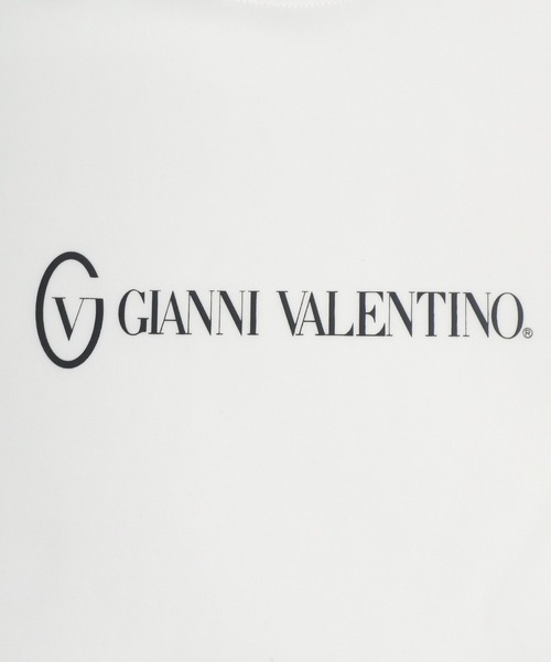 GIANNI VALENTINO（ジャンニヴァレンチノ）の「GIANNI VALENTINO/ジャン二バレンチノ ジャガードロゴ モックネック スウェットトレーナー（スウェット・メンズ・ホワイト/ブラック/グレー・LL/M/L）」の10枚目の写真