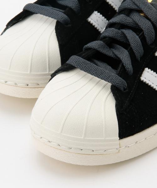 BEAMS BOY（ビームスボーイ）の「Πadidas / SUPERSTAR 80s SUEDE（スニーカー・レディース・ブラック・23.5/23/24/24.5）」の10枚目の写真