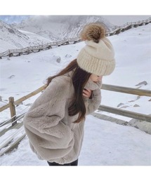 おしゃれスタ（オシャレスタ）の「あざとい系！ふわもこハイネックファーコート（その他アウター）」