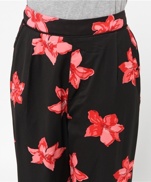 mystic（ミスティック）の「【Omekashi】オリジナル大花PTパンツ（その他パンツ・レディース・ブラック/オフホワイト/グレー・ﾌﾘ-）」の7枚目の写真