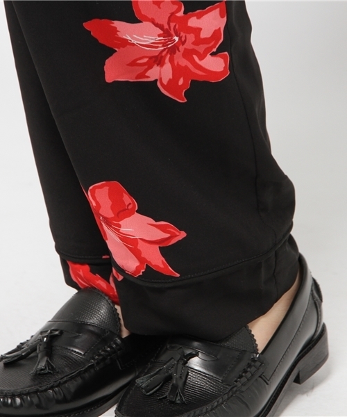 mystic（ミスティック）の「【Omekashi】オリジナル大花PTパンツ（その他パンツ・レディース・ブラック/オフホワイト/グレー・ﾌﾘ-）」の10枚目の写真