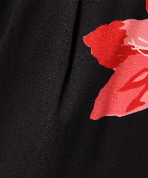 mystic（ミスティック）の「【Omekashi】オリジナル大花PTパンツ（その他パンツ・レディース・ブラック/オフホワイト/グレー・ﾌﾘ-）」の11枚目の写真