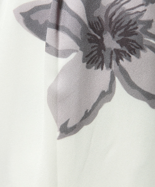 mystic（ミスティック）の「【Omekashi】オリジナル大花PTパンツ（その他パンツ・レディース・ブラック/オフホワイト/グレー・ﾌﾘ-）」の12枚目の写真