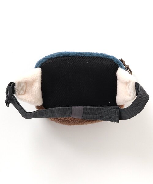 BREEZE（ブリーズ）の「ボアショルダーポーチ（ボディバッグ/ウエストポーチ・キッズ・レッド/アイボリー・FREE）」の9枚目の写真