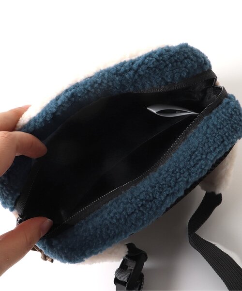 BREEZE（ブリーズ）の「ボアショルダーポーチ（ボディバッグ/ウエストポーチ・キッズ・レッド/アイボリー・FREE）」の13枚目の写真