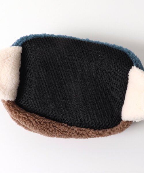 BREEZE（ブリーズ）の「ボアショルダーポーチ（ボディバッグ/ウエストポーチ・キッズ・レッド/アイボリー・FREE）」の14枚目の写真