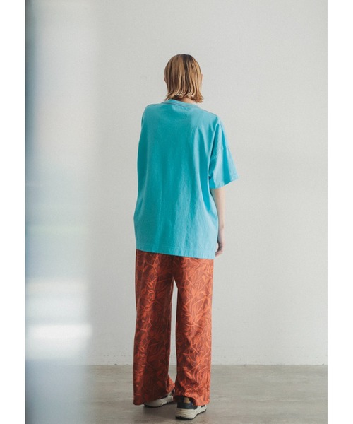 フィルデフェール◇ FIL DE FER ウール レーヨン ジョーゼットパンツ