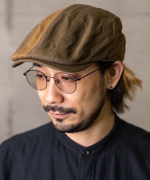 無（ム）の「リバーハンチング（ハンチング/ベレー帽・メンズ・ブラウン/ブラック・FREE）」の4枚目の写真