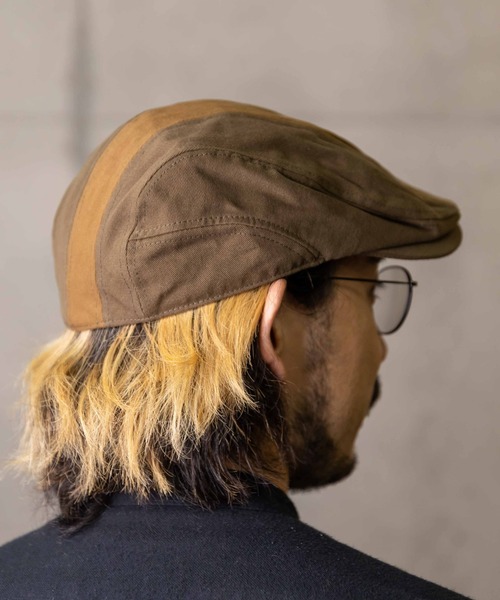 無（ム）の「リバーハンチング（ハンチング/ベレー帽・メンズ・ブラウン/ブラック・FREE）」の5枚目の写真