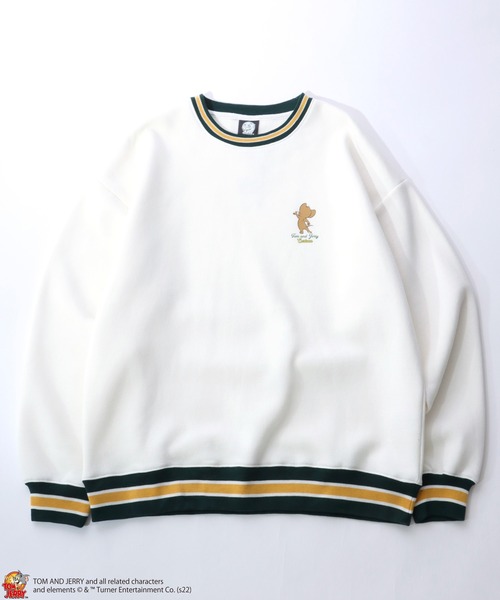 Tom＆Jerry（トムアンドジェリー）の「TOM＆JERRY（トムとジェリー）キャラクタープリント 裏起毛スウェットトップス メンズ レディース/トレーナープルオーバー（スウェット・レディース・ホワイト/アッシュグレー/ホワイト系その他/ブラック系その他4/ブラック系その他5/ホワイト系その他3/ブラック系その他2/ブラック系その他3/ブラック系その他/グレー系その他/ホワイト系その他2・M/L）」の3枚目の写真