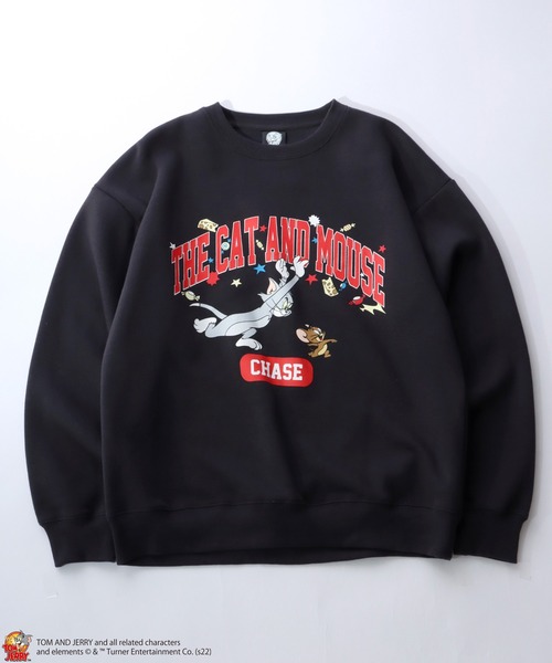 Tom＆Jerry（トムアンドジェリー）の「TOM＆JERRY（トムとジェリー）キャラクタープリント 裏起毛スウェットトップス メンズ レディース/トレーナープルオーバー（スウェット・レディース・ホワイト/アッシュグレー/ホワイト系その他/ブラック系その他4/ブラック系その他5/ホワイト系その他3/ブラック系その他2/ブラック系その他3/ブラック系その他/グレー系その他/ホワイト系その他2・M/L）」の7枚目の写真