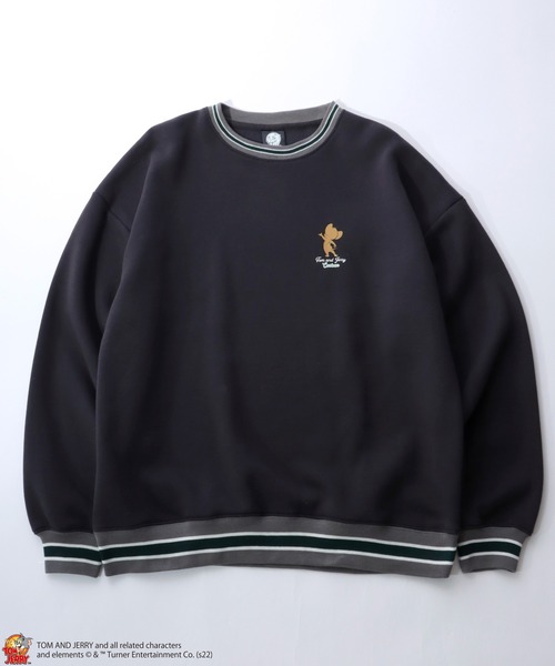 Tom＆Jerry（トムアンドジェリー）の「TOM＆JERRY（トムとジェリー）キャラクタープリント 裏起毛スウェットトップス メンズ レディース/トレーナープルオーバー（スウェット・レディース・ホワイト/アッシュグレー/ホワイト系その他/ブラック系その他4/ブラック系その他5/ホワイト系その他3/ブラック系その他2/ブラック系その他3/ブラック系その他/グレー系その他/ホワイト系その他2・M/L）」の8枚目の写真