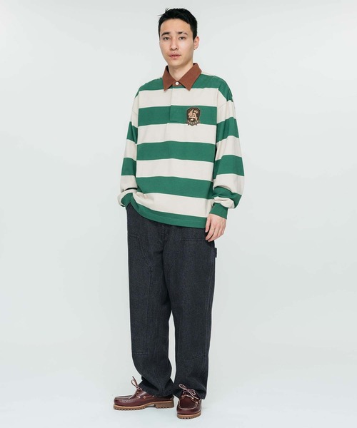XLARGE(エクストララージ)の「DOUBLE KNEE WORK PANTS(その他パンツ・メンズ・オレンジ/ライトインディゴブルー/ブラック/オリーブ・30inch/32inch/34inch/36inch)」の22枚目の写真