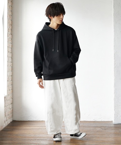 MinoriTY（マイノリティ）の「【MinoriTY】極太ワイドバルーンパンツ 極太デニムパンツ バギーパンツ イージーパンツ メンズ（デニムパンツ・メンズ・ブラウン/オフホワイト/ブラック/ライトブラック/ケミカルウォッシュ・M/L）」の8枚目の写真