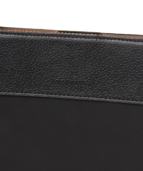 niko and...（ニコアンド）の「スクエアコンビショルダー（ショルダーバッグ・メンズ・ブラウン/グレー/ブラック・FREE）」の10枚目の写真