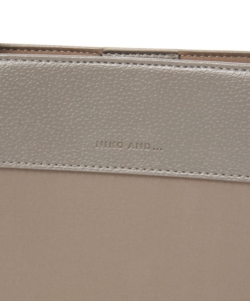 niko and...（ニコアンド）の「スクエアコンビショルダー（ショルダーバッグ・メンズ・ブラウン/グレー/ブラック・FREE）」の13枚目の写真