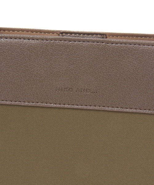 niko and...（ニコアンド）の「スクエアコンビショルダー（ショルダーバッグ・メンズ・ブラウン/グレー/ブラック・FREE）」の15枚目の写真