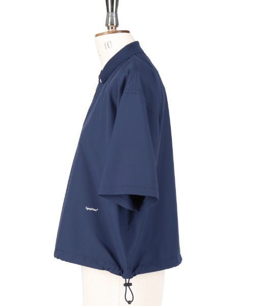 GYMPHLEX(ジムフレックス)の「GYMPHLEX/ジムフレックス ポロプルオーバーショートスリーブ POLO PULLOVER SHORTSLEEVE GY-C0254 PMT(ポロシャツ・レディース・ネイビー/チャコールグレー・14)」の6枚目の写真