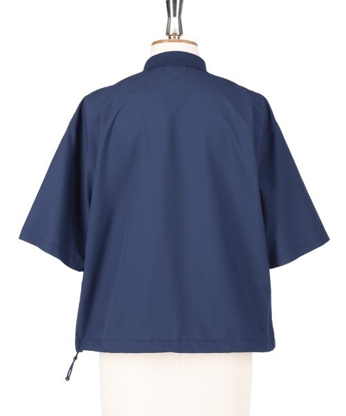GYMPHLEX(ジムフレックス)の「GYMPHLEX/ジムフレックス ポロプルオーバーショートスリーブ POLO PULLOVER SHORTSLEEVE GY-C0254 PMT(ポロシャツ・レディース・ネイビー/チャコールグレー・14)」の4枚目の写真