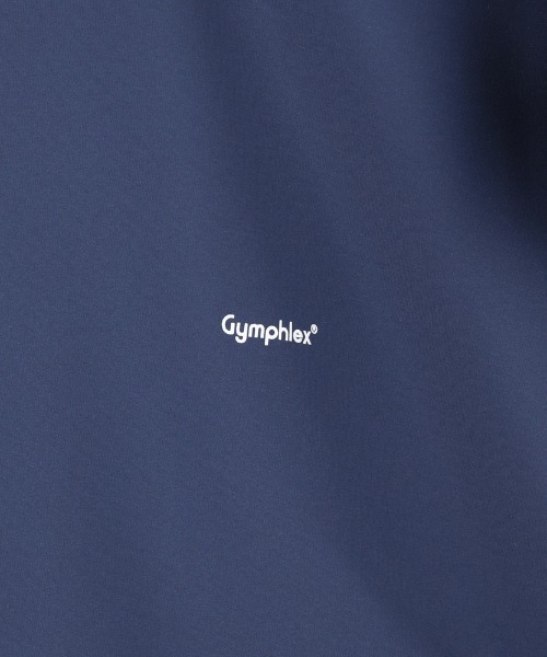 GYMPHLEX(ジムフレックス)の「GYMPHLEX/ジムフレックス ポロプルオーバーショートスリーブ POLO PULLOVER SHORTSLEEVE GY-C0254 PMT(ポロシャツ・レディース・ネイビー/チャコールグレー・14)」の9枚目の写真