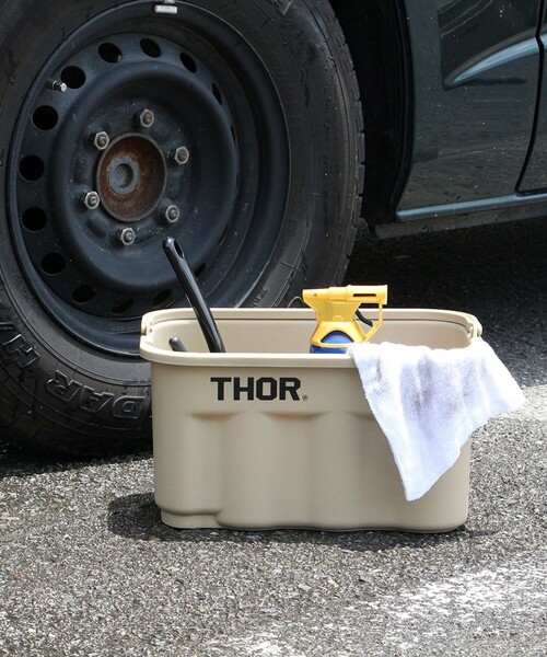 Detail（ディテール）の「Detail/ディテール THOR Quadrate Bucket 9.5L/ ソー クアッドレイト バケツ 9.5L（掃除グッズ・メンズ・ブラック/オリーブ/ベージュ/その他・ONE SIZE）」の8枚目の写真