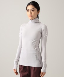 Chacott ハイネックニット size．S ☆10/17追加 【ノーソーイングニット】リバーシブルハイネック