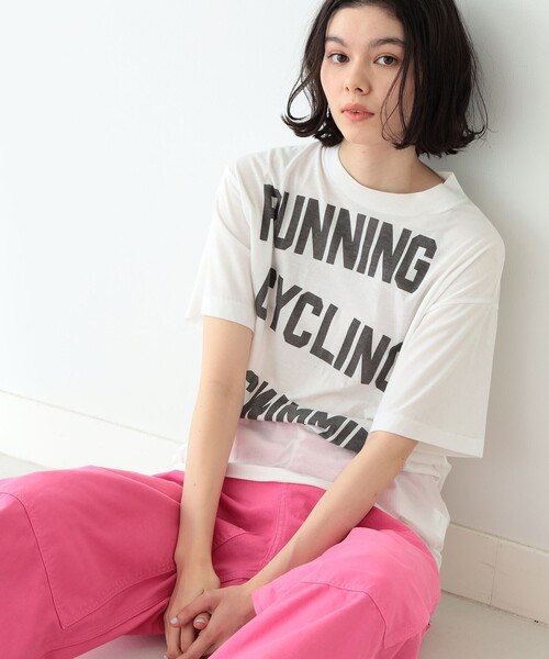 BEAMS BOY（ビームスボーイ）の「BEAMS BOY / ロゴ プリント T