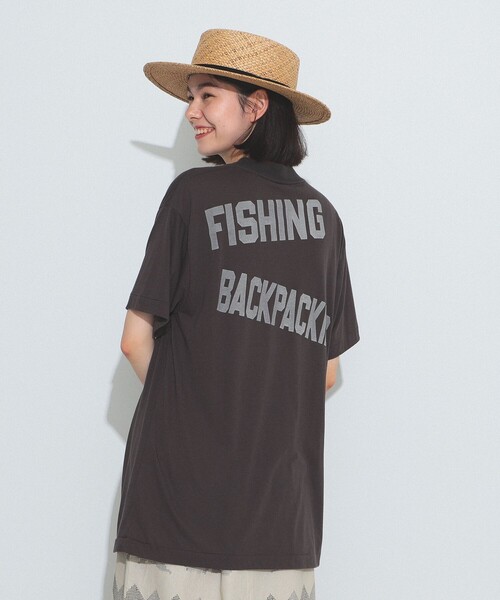 BEAMS BOY（ビームスボーイ）の「BEAMS BOY / ロゴ プリント Tシャツ（Tシャツ/カットソー・レディース・チャコールグレー/オフホワイト/イエロー・FREE）」の19枚目の写真