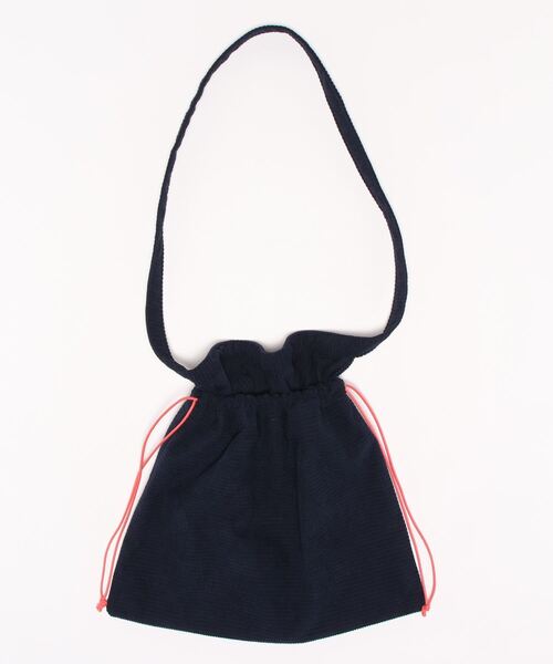 Actually（アクチュアリー）の「THERMAL KINCHAKU SHOULDER Mサイズ 巾着ショルダー（ショルダーバッグ・レディース・カーキ/ブラウン/ネイビー・フリー）」の3枚目の写真