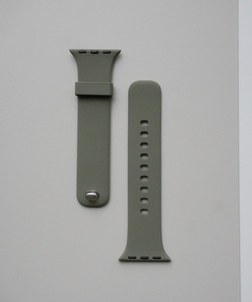 Port(ポート)の「Apple Watch くすみカラー シンプル シリコン バンド / アップルウォッチ #(デジタル腕時計・レディース・ライトベージュ/ライトパープル/カーキ/ベージュ/サックスブルー/ピンク/ブラック/ホワイト・A/B)」の11枚目の写真