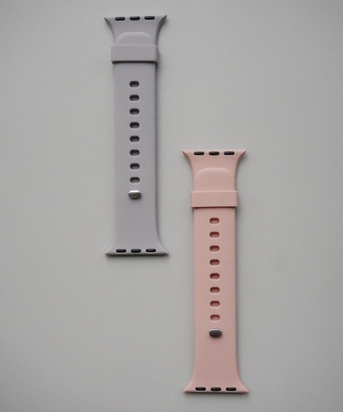 Port(ポート)の「Apple Watch くすみカラー シンプル シリコン バンド / アップルウォッチ #(デジタル腕時計・レディース・ライトベージュ/ライトパープル/カーキ/ベージュ/サックスブルー/ピンク/ブラック/ホワイト・A/B)」の17枚目の写真