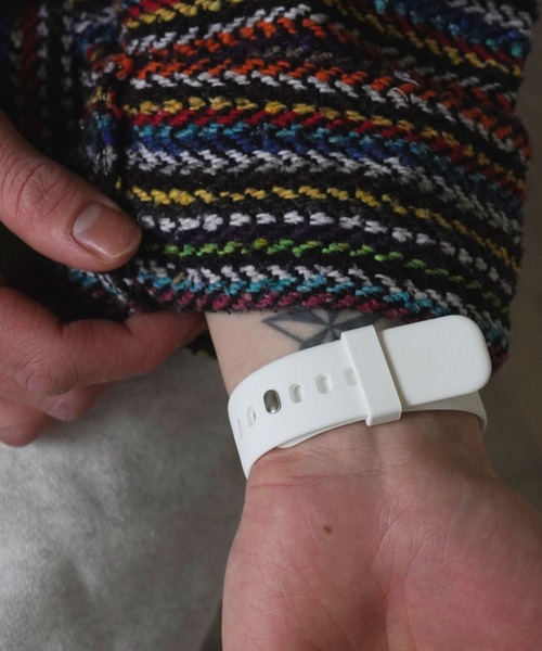 Port(ポート)の「Apple Watch くすみカラー シンプル シリコン バンド / アップルウォッチ #(デジタル腕時計・レディース・ライトベージュ/ライトパープル/カーキ/ベージュ/サックスブルー/ピンク/ブラック/ホワイト・A/B)」の19枚目の写真