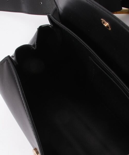 owndaily（オンデイリー）の「エコレザーショルダーバッグ（ショルダーバッグ・レディース・ブラック/ブラウン・FREE）」の20枚目の写真