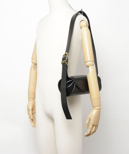 owndaily（オンデイリー）の「エコレザーショルダーバッグ（ショルダーバッグ・レディース・ブラック/ブラウン・FREE）」の8枚目の写真