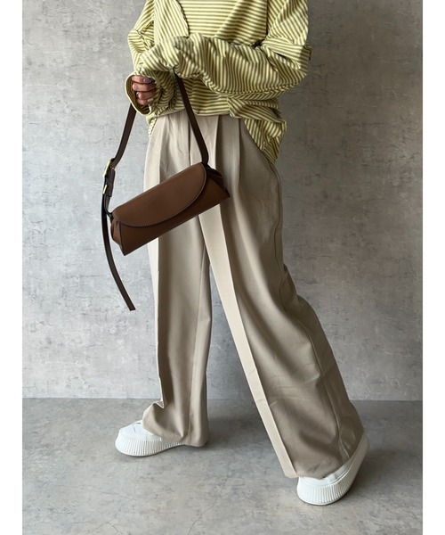 owndaily（オンデイリー）の「エコレザーショルダーバッグ（ショルダーバッグ・レディース・ブラック/ブラウン・FREE）」の19枚目の写真