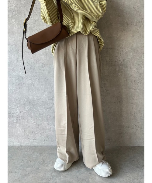 owndaily（オンデイリー）の「エコレザーショルダーバッグ（ショルダーバッグ・レディース・ブラック/ブラウン・FREE）」の7枚目の写真