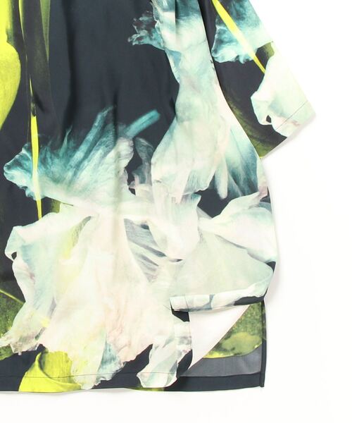 TAAKK（ターク）の「【TAAKK / ターク】SILK OPEN COLLAR SHIRTS / シルクオープンカラーシャツ（シャツ/ブラウス・メンズ・ブラック・3/1/2）」の3枚目の写真